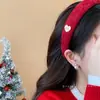 Diadema Roja de Terciopelo Ancho con Perlas para Otoño e Invierno, Sencilla y Elegante, Diadema de Corona Alta, Accesorio para el Cabello de Diseño Exclusivo para Mujeres