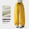 Pantalones Casuales Largos con Forro de Felpa Tutu Elefantito para Niñas Otoño/Invierno 2026 Nuevos Pantalones Curvos Engrosados para Niños Mayores
