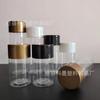 Frascos sellados de plástico PET de grado alimenticio personalizados, botellas de alta capacidad, frascos para granos y frascos para frutos secos.