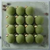 15 Piezas Nuevo Producto Transfronterizo 6/8cm Bolas de Navidad Afelpadas para el Hogar, Uso Diario, Centros Comerciales y Ocasiones Festivas, Exquisitos Adornos de Bolas de Navidad