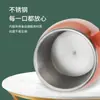 Taza Termo de Acero Inoxidable para Hombres y Mujeres con Asa Taza de Té Taza de Café Oficina Taza Sencilla para Beber