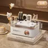 Caja de Pañuelos Hogar Sala de Estar de Alta Gama Lujo Ligero Escritorio Mesita de Noche Control Remoto Multifuncional Adornos de Mesa de Centro Almacenamiento Caja de Papel