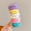 2025 Novo Elástico de Cabelo de Alta Elasticidade para Rabo de Cavalo Faixa de Cabelo Dopamina Anel de Cabelo Doce de Menina de Verão Acessório de Cabelo