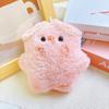 Colgante de Muñeco de Peluche de Cerdo Lindo y Chirriante diy Colgante de Corazón para Bolso de Niña Muñeco Regalo Llavero