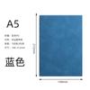 Cuaderno de Negocios de Piel Suave, Piel de Oveja al Tacto, Set de Libreta A5, Manual, Cuaderno de Aprendizaje, Se Puede Imprimir Logo