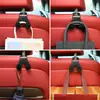 Nuevo Gancho para Coche para Respaldo de Asiento, Soporte para Teléfono en Asiento Trasero, Accesorio Decorativo Doble Gancho para Coche, Percha Universal Invisible