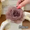 Pinza de Pelo de Malla con Flor para Mujer 2026 Modelo Nuevo Pinza Tiburón de Alta Gama para la Parte Posterior de la Cabeza Pinza para el Pelo Accesorio de Peinado