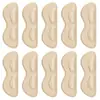 Almohadillas para Tacones de Zapatos de Tacón Alto con Espuma Ajustable, Anti-Desgaste, Antideslizantes, Plantillas de Media Talla, No Adhesivas, Pegatinas Suaves para Talón