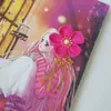 Grampo de Cabelo Borboleta Acessório de Cabelo Sino Crianças Traje Tang Grampo com Franja Traje Antigo Cheongsam Hanfu Acessórios Acessório de Cabelo Flor