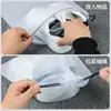 Bolsas de cordón de PE en stock para zapatos y juguetes, Bolsas esmeriladas al por mayor para almacenamiento, Bolsas de embalaje para toallas faciales, Hecho a medida