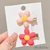 Pinza para el Cabello de Lazo para Niños Linda Pinza Dopamina para Flequillo Cabello Suelto Pinza para Cabello de Bebé Pinza de Pico de Pato para Niña Accesorios para el Cabello para Mujeres