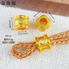 Shajin Cubo Azul Quemado Cuentas Accesorios Color Esmalte Rojo Cuentas de Cubo Cuentas Superiores Cuentas de Transferencia Cuentas Espaciadoras Cuentas Superiores Especiales para Colgantes Pulsera