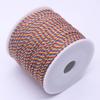 1,2 mm multicolorido linho cor texto jogar esfregar contas de algodão King Kong estrela lua frisado fio trançado tasser fio