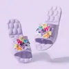 Zapatillas Plegables para Mujer para Viajes de Negocios Sandalias de Casa para el Hogar Suela Suave Antideslizantes para Baño Zapatillas de Interior para Mujer