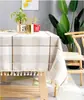 Em Estoque 50 Tipos de Toalhas de Mesa Xadrez Listrado, Caminhos de Mesa, Almofadas Decorativas, Capas de Sofá, Tecido Bordado Estilo Americano, Jogos Americanos, Tecido para Roupas Venda por Atacado