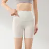 Shorts de Fitness Yoga de Secado Rápido de Cintura Alta, Alternativa Lulu, Pantalones Cortos de Verano de Cinco Puntos Tiburón, Leggings que No Requieren Usar Ropa Interior