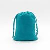 Bolsa de franela negra directa de fábrica bolsa de embalaje para almacenamiento de joyas bolsa para joyas bolsa de regalo bolsa para joyas con cordón