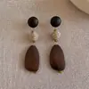 2026 Novos Brincos de Franja de Cristal Estilo Étnico Boêmio Brincos de Tarraxa Personalidade Exagerada Brincos de Luxo para Mulheres