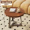 Mesa de Centro Combinada Minimalista de Luxo Leve, Mesa de Centro Pequena Criativa Estilo Japonês, Mesa Lateral Pequena Nórdica para Apartamento Pequeno, Mesa de Chá para Varanda