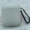 Funda Protectora Apple para AirPods 1ª/2ª Generación Funda para Auriculares Bluetooth Cubierta Protectora Integrada de Silicona Bolsa para Auriculares Estuche Grueso de Almacenamiento