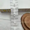 Em Estoque Novo Fita de Organza Plissada Renda com Pérolas Estilo Chanel Acessórios para Roupas Bainha de Vestido Gola DIY