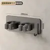 Gancho Adhesivo para Fregona sin Taladro Montado en Pared Transfronterizo Acero Inoxidable para Baño Artefacto de Fijación para Almacenamiento de Fregonas y Escobas