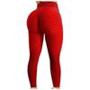 Amazon Sports Pantalones de Yoga Casuales de Fitness de Secado Rápido Estampado de Piña a Cuadros Levantamiento de Cadera Pantalones Burbuja para Mujer Jacquard Multicolor