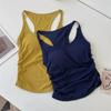 9092# Chaqueta sin mangas de rayón para otoño e invierno