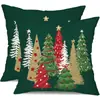 Funda de almohada navideña más vendida de Amazon para uso doméstico, sofá, sala de estar, decoración de asientos y funda de cojín lumbar