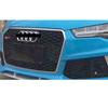 Aplicable a 12-15 Audi A7/C7 mejora RS7 Red Central negra brillante tracción en las cuatro ruedas Rejilla RS7 con portaplacas