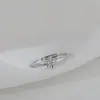 Anel Folha de Bordo para mulheres 2022 novo tendência design simples nicho alta qualidade luxo leve folhas anel ajustável