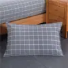 Funda de almohada de tela gruesa para adultos Precio especial Liquidación Estilo nuevo Paquete de par Resistente al color Cierre de cremallera