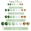 Bolas Decorativas Populares para Bolo Transfronteiriças 32 Peças Combinação de 4 Cores Festa de Aniversário Decoração de Bolo de Casamento Plug-in Estoque Pronto