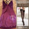 Mu Love Sex Lencería Sexy Encaje Camisón de Tirantes de Alta Calidad Puro Transparente Sexo Pijama Noche Tienda Tentación