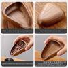 Balanza de Café Platillo para Granos Nuevo Madera de Nogal Bandejas para Granos de Café Platillo para Pesar Granos de Café Plato de Exhibición de Muestras Grano de Café