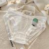 Braguitas de Modal para Niñas Ropa Interior de Cintura Media para Mujer 7A Seda de Morera Antibacteriana Talla Grande para Mujer Borde de Encaje Sin Marcas Venta al Mayoreo para Mujer