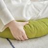 Cojín de futón de chenilla, cojín de estilo japonés, cojín de asiento con núcleo grueso para el hogar, cojín redondo para ventana salediza de tatami para personas perezosas.