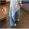 Redução de Idade Estilo Francês! Colete de Renda Patchwork com Decote V Inspirado no Design Branco para Mulheres, Peça de Roupa Exterior Chique para Primavera/Verão 2026