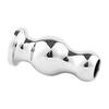 Fábrica de atacado de metal oco enema anal plug expansão anal vulva sala traseira masturbação masculina e feminina brinquedos sexuais