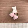Elástico de Cabelo de Tecido Xadrez com Enchimento de Algodão em Formato de Morango, Novo Estilo de Verão para Crianças, Laço de Cabelo Fofo, Doce e Suave no Cabelo