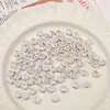 Acrílico 7*4mm Cuentas Planas de Luna y Estrella para Pulsera DIY Accesorios para Collares Cuentas de Dopamina Venta al por Mayor