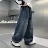 Ropa para niños para niños, pantalones de primavera y otoño, nuevos jeans de otoño 2026 para niños, pantalones largos casuales para niños mayores en otoño