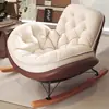 Mecedora de pingüino, sillón reclinable, sofá de balcón, silla de ocio individual para dormitorio, sofá perezoso de lujo ligero para sala de estar