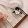 Pinza para el Cabello de Gato de Dibujos Animados Acrílica Súper Dulce Estilo Femenino Tamaño Pequeño Estilo Nuevo Pinza para Flequillo Pinza para el Cabello Accesorio para el Cabello de Nicho