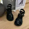 Sandalias para Niñas 2026 Verano Nuevo Estilo Zapatos para Niños Zapatos de Princesa para Niñas Pequeñas Suela Suave Sandalias Cerradas Casuales para Niñas