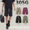 Shorts Casuales Vintage de Moda para Hombre, Shorts Resistentes de Verano, Shorts Retro Americanos Lavados Teñidos con Cera, Shorts para Hombre
