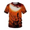 Camiseta para Hombre, Ropa Y2K, Cómics, Camiseta de Halloween, Fantasma