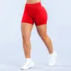ZORA Pantalones cortos de yoga populares europeos y americanos DF totalmente mate para correr, deportes, fitness para mujer, pantalones cortos de yoga