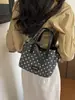 Bolso de moda, bolso pequeño, nuevo bolso de hombro casual de verano 2026, bolso Boston, bolso pequeño, bolso de lunares de nicho