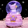 Princesa de Ensueño Kuku Mi Bola de Cristal Caja de Música Giratoria Caja de Música Regalo de Cumpleaños para Niños Niñas Niña Pequeña